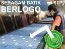 Kain batik seragam sekolah custom logo