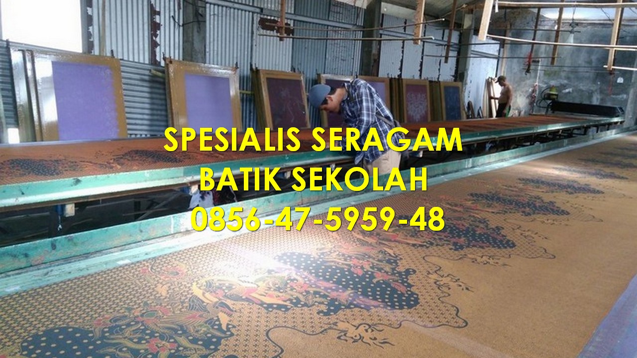 032 Seragam batik sd
