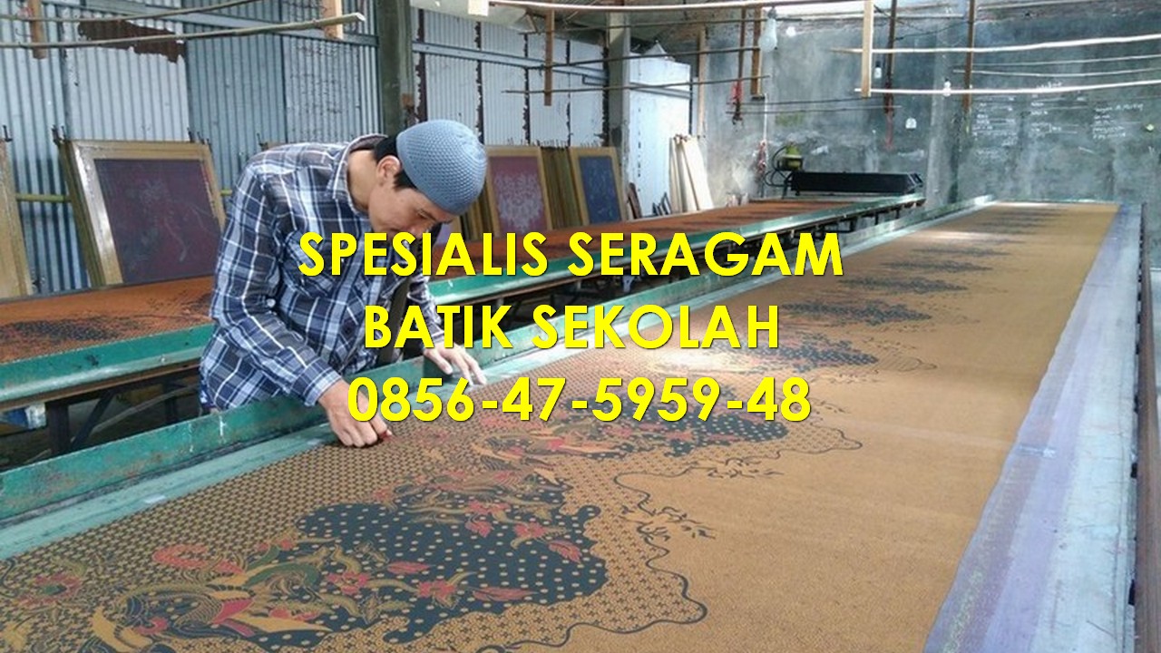033 Seragam batik smp